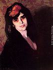 Young Canvas Paintings - Portrait of a young woman